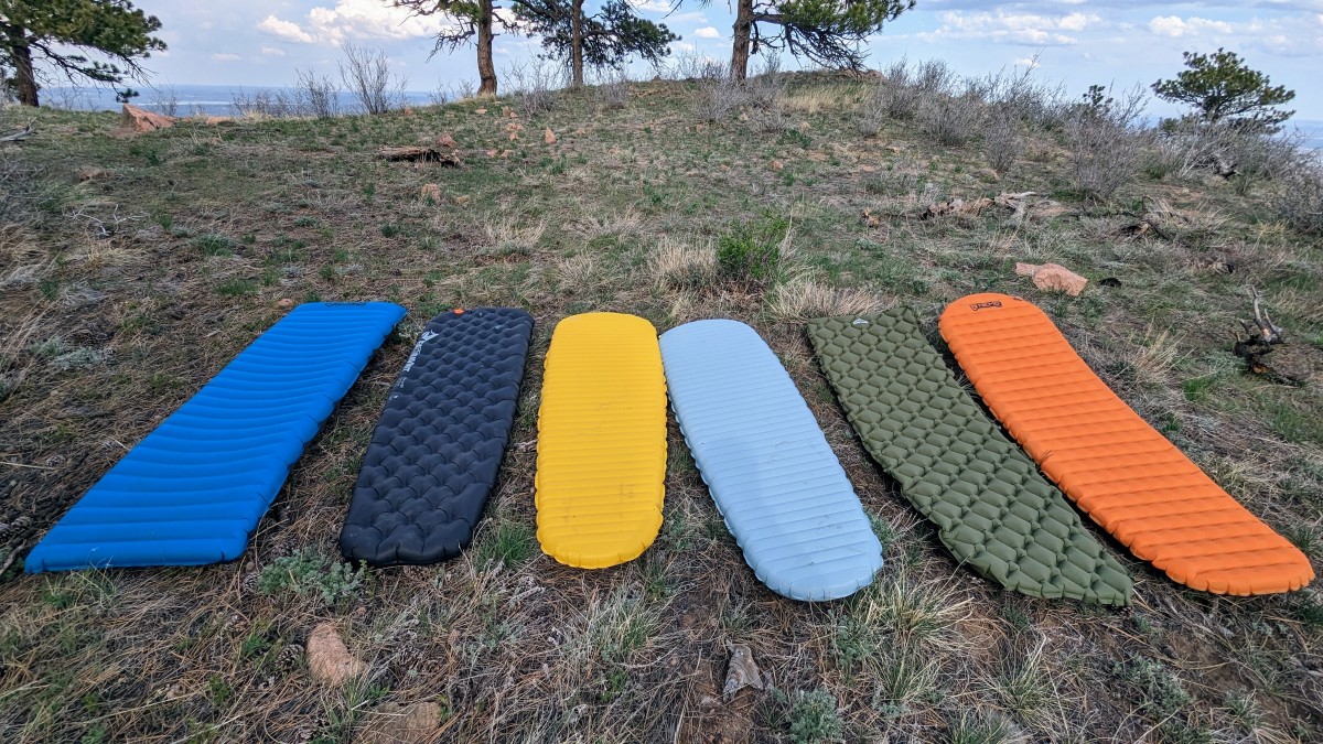 Best Sleeping Pad Review (Testing sleeping pads in side-by-side testing in Colorado.)